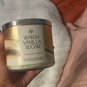 Bath & Body Works Warm Vanilla Sugar Soy Candle